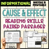 Cause and Effect Paired Passages