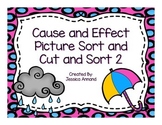 Cause and Effect Picture Cut and Sort 2