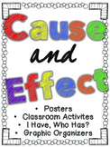 Cause and Effect Posters, Activities( with I Have Who Has)