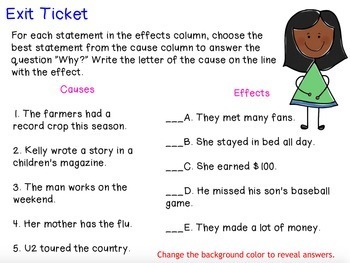 Cause and Effect Passages 3rd Grade by Catch My Products | TpT