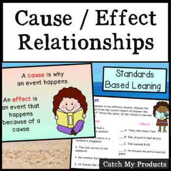 Preview of Cause and Effect Passages 3rd Grade