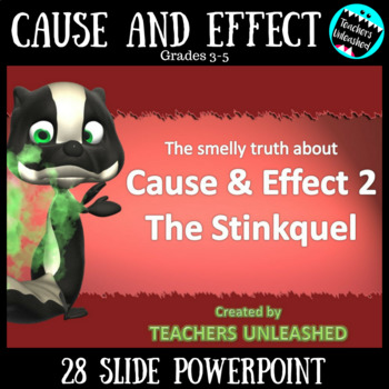 Preview of Cause and Effect PowerPoint Lesson