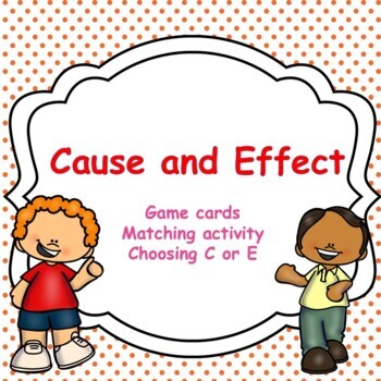 Cause And Effect Practice By Ninetta's Store 