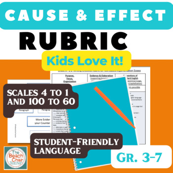 Preview of Cause and Effect Rubric
