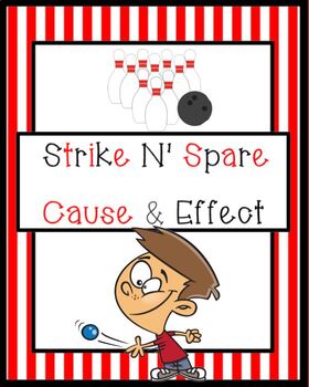 Preview of Cause and Effect SMARTBOARD Strike N' Spare