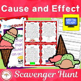 Cause and Effect Scavenger Hunt + Free BOOM Cards