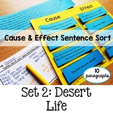 Cause and Effect Sentence Sort -SET 2