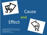 Cause and Effect Signal Words - DISTANCE LEARNING, EASEL ACTIVITY