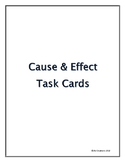 Cause and Effect Task Cards