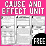 Cause and Effect Unit - Reading Comprehension - Reading St