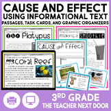 Cause & Effect Worksheets Graphic Organizer Nonfiction Act