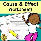 Cause and Effect Worksheets Cut and Paste Written Response