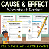 Cause and Effect Worksheets - Practice Critical Thinking