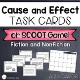 Cause and Effect Task Cards or Scoot Game