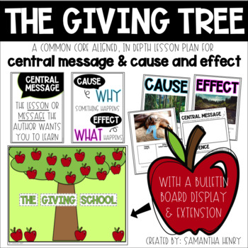 Preview of The Giving Tree (Celebrate Earth Day!)