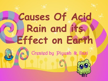 Preview of Cause of Acid Rain and Its Effects on Earth