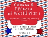 Causes & Effects of World War I Sorting Activity (Bonus Gr