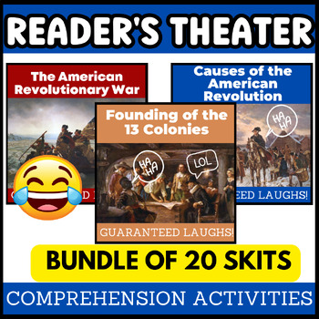 Preview of Causes and Battles of the American Revolution and 13 Colonies Readers Theater