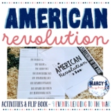 Causes of American Revolution Flipbook & Founding Fathers,