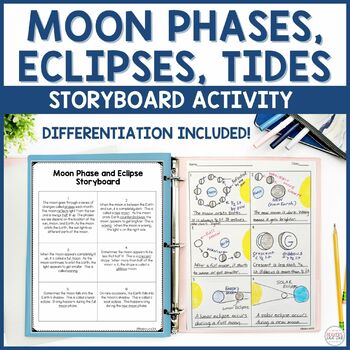Preview of Moon Phases Tides Eclipses Project