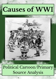 Causes of WWI - Political Cartoon/Primary Source Analysis 