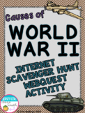 Causes of World War II Internet Scavenger Hunt WebQuest Ac