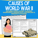 Causes of World War II: No-Prep Informational History Pass