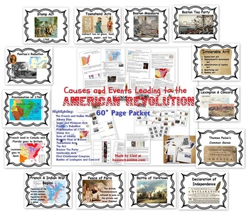 Preview of American Revolution Unit