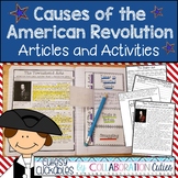 Causes of the American Revolution Articles, Activities and