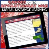 Causes of the American Revolution Digital Activity