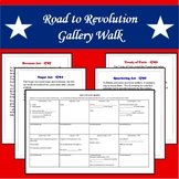 Causes of the American Revolution - Legislation Gallery Walk