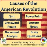 Causes of the American Revolution Lesson Plans: PowerPoint