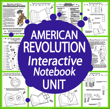 Preview of Causes of the American Revolution Lessons & Activities–Revolutionary War Battles