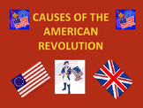 Causes of the American Revolution Powerpoint