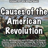 Causes of the American Revolution Presentation