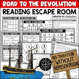 Causes of the American Revolution Reading Escape Room