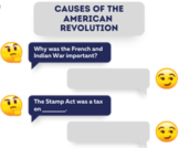 Causes of the American Revolution Spanish and English Bundle