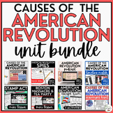 Causes of the American Revolution Unit BUNDLE - Reading Pa