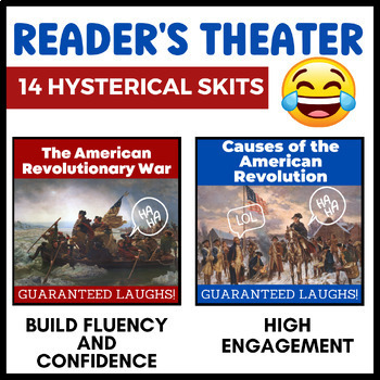 Preview of American Revolution Readers Theater: Causes, Battles, & Events Bundle
