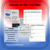 UPDATED! Causes of the Civil War Lesson Plan