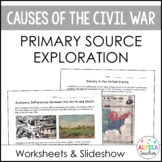 Causes of the Civil War Primary Source Analysis