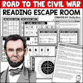 Causes of the Civil War Reading Escape Room