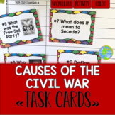 Causes of the Civil War Task Cards
