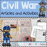 Causes of the Civil War and Civil War Worksheets, Articles