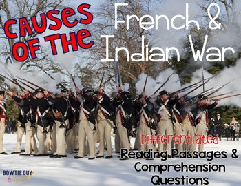 Preview of Causes of the French and Indian War: Reading Passages for SS Integration