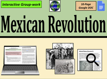 Preview of Causes of the Mexican Revolution  |  Guided Group Reading and Graphic Organizer 