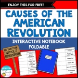 Causes of the American Revolution Interactive Notebook Fol