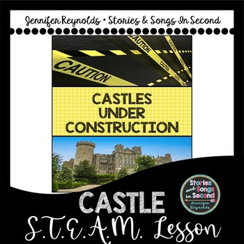 Preview of Fairy Tale S.T.E.A.M Activities - Caution: Castles Under Construction FREEBIE