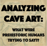 Cave Art Activity: Text plus Worksheet