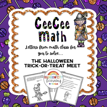Preview of Halloween Math Problem Solving Make an Organized List